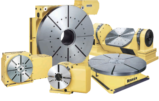 CNC table rotary, salah satu produk tooling system Nikken