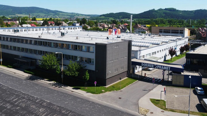 kantor Dormer Pramet di Republik Ceko.