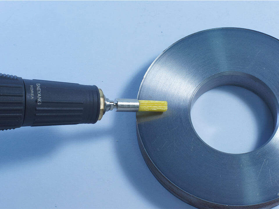 Ceramic Fiber Mounted Brush Ceramic Fiber Mounted Brush
