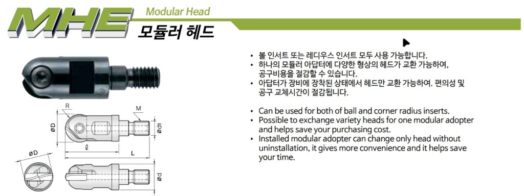 Modular head