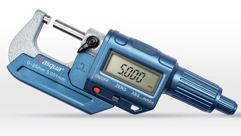 dasqua digital outside micrometer