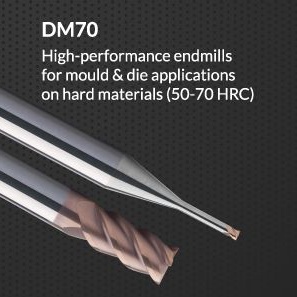 DM70 HPMT Endmill HPMT seri DM70. Foto: hpmt-industries.com