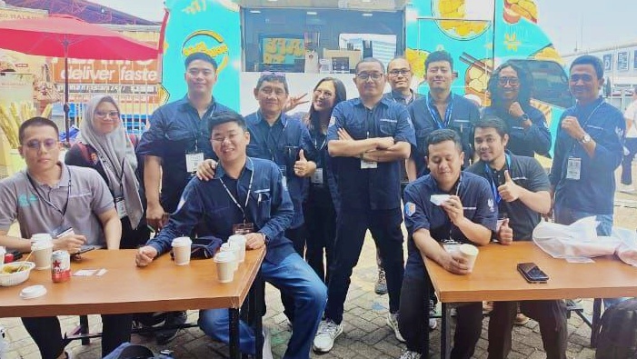 Diskusi Santai Bareng Tim Sales PT Samudra Metalindo Sejahtera di JIExpo 3