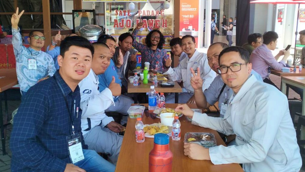 Diskusi Santai Bareng Tim Sales PT Samudra Metalindo Sejahtera di JIExpo