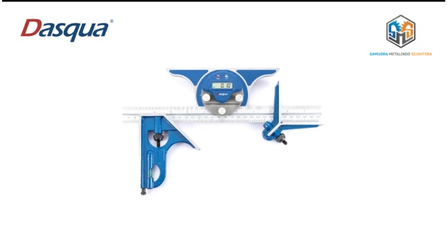 Digital Square Set Dasqua untuk Pengukuran Sudut yang Presisi