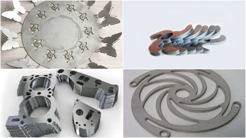 hasil potong sheet laser cutting machine dxtech