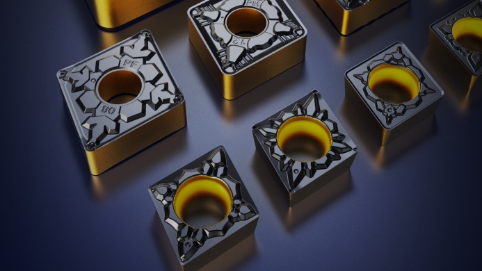Steel Turning Insert GESAC Generasi Baru untuk Chip Control Lebih Stabil